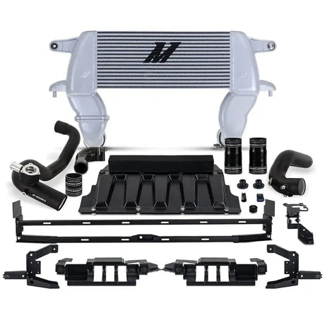 Automotive intercooler kit for Mishimoto 21+ Bronco 2.3L with high mount INT setup