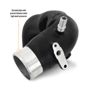 Mishimoto 21 + Bronco 2.7L Intercooler Pipe Kit Micro Wrinkle Black - Truck & Automotive