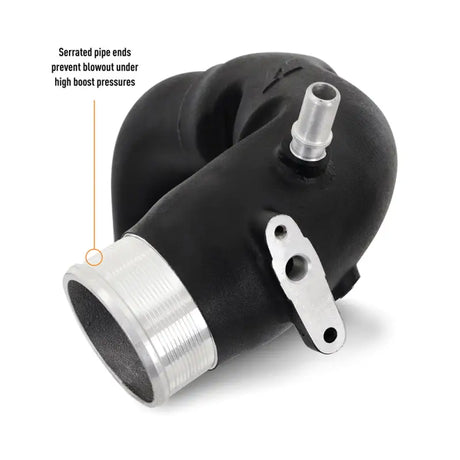 Mishimoto 21 + Bronco 2.7L Intercooler Pipe Kit Micro Wrinkle Black - Truck & Automotive