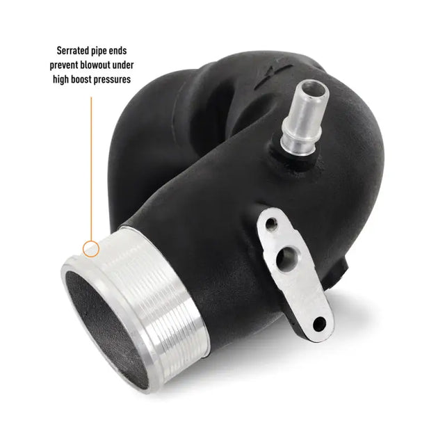 Mishimoto 21 + Bronco 2.7L Intercooler Pipe Kit Micro Wrinkle Black - Truck & Automotive