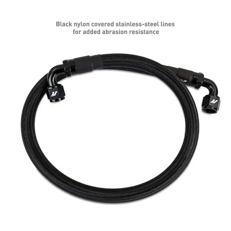 Mishimoto 22 + Subaru BRZ/Toyota GR86 Oil Cooler Kit Thermostatic - Black - Cooling