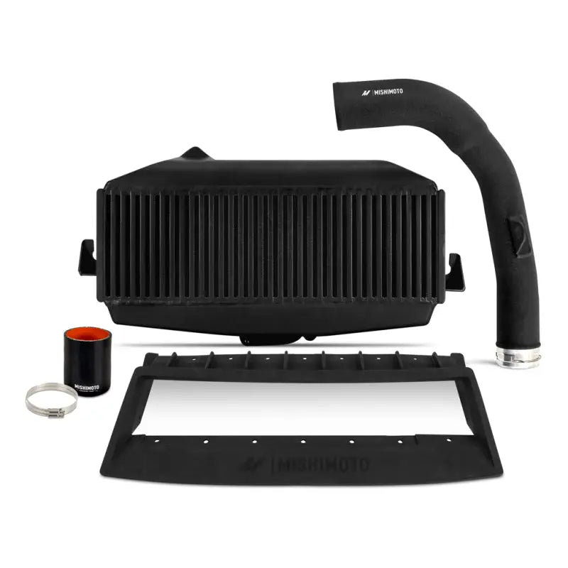 Mishimoto 22 + WRX TMIC Kit Black Core Pipes - Truck & Automotive