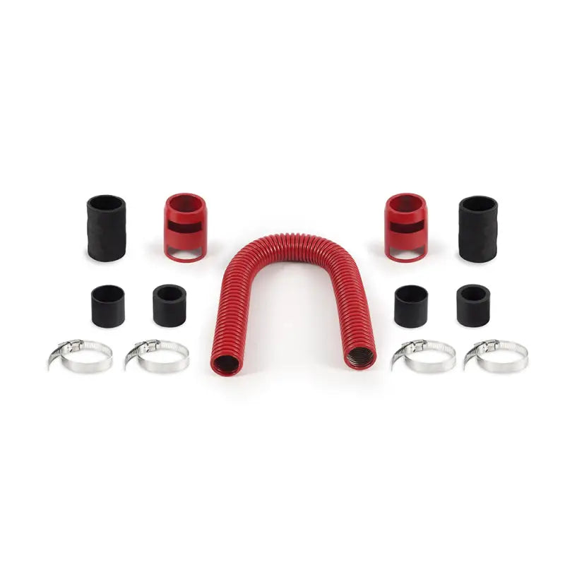 Mishimoto 24in Flexible Radiator Hose Kit Red - Truck & Automotive