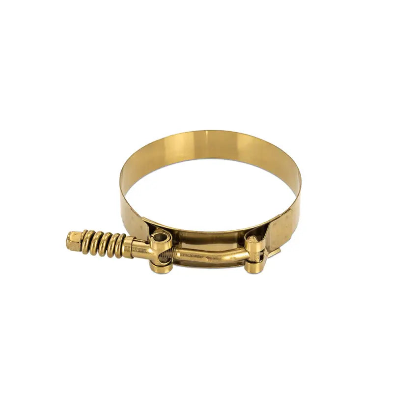 Brass hose clamp with spring for Mishimoto 3.75 Inch Stainless Steel Constant Tension Clamp