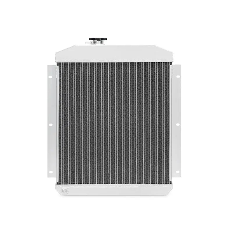 Silver aluminum radiator for Chevrolet 3100 Series Truck with drain plug Phoenix Radiators