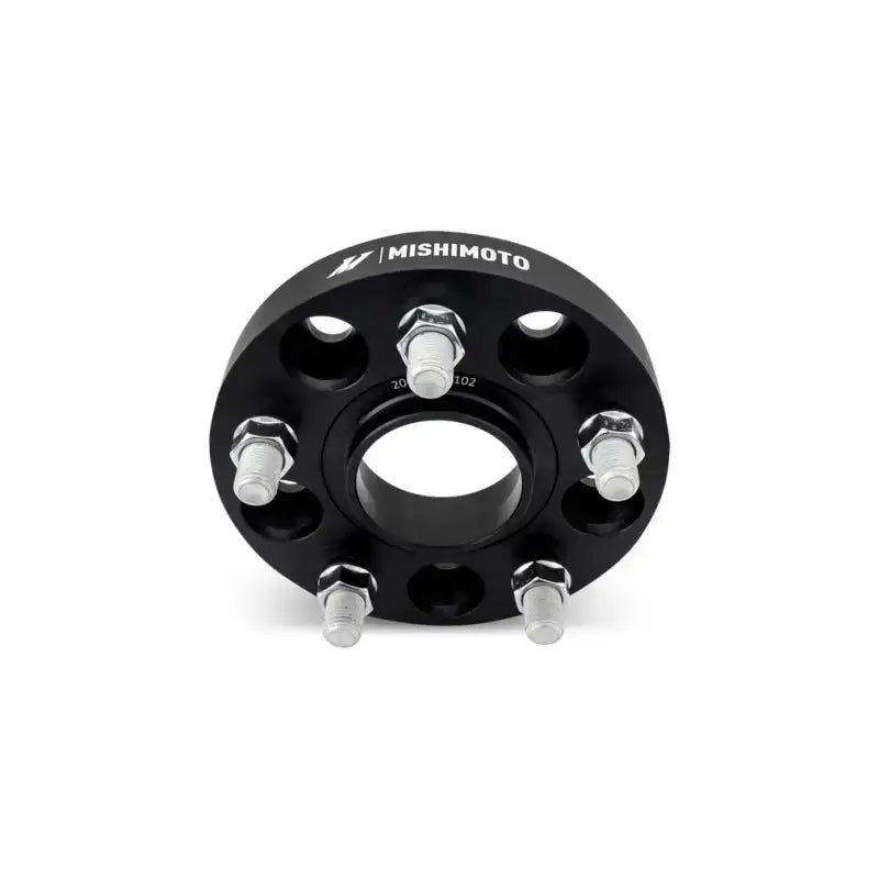 Mishimoto Wheel Spacers - 5x120 - 64.1 CB - M14 x1.5 - 50mm - BK - Mishimoto