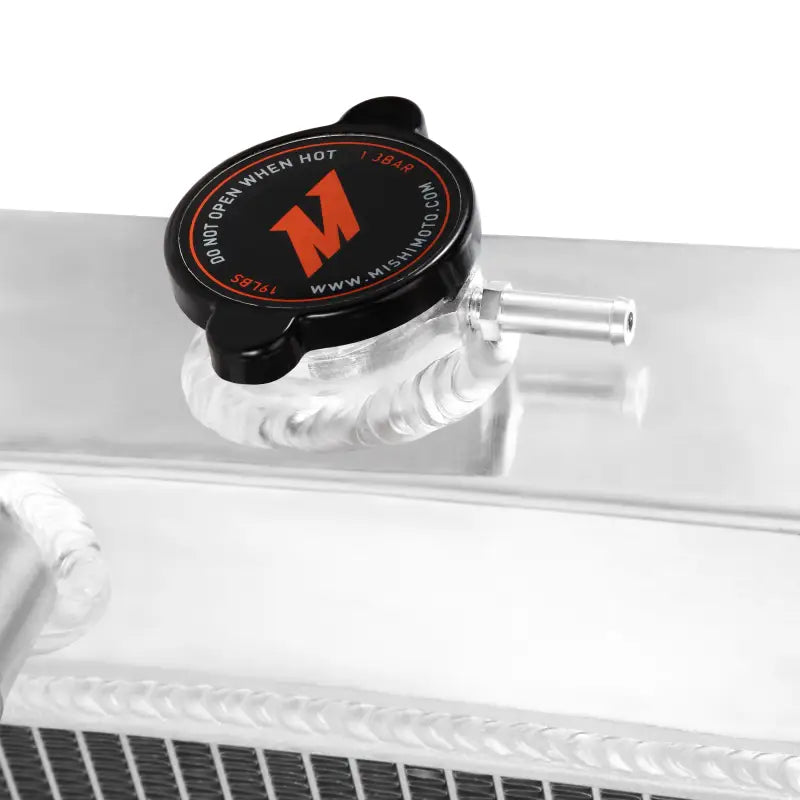 Aluminum radiator with pressure cap for Chevrolet Bel Air inline 6 engine upgrade