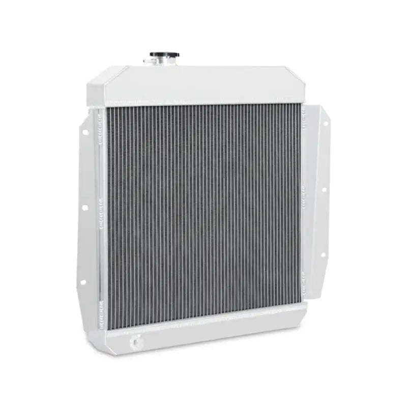 White aluminum radiator for Chevrolet truck Mishimoto 55-59 GM 3100 Series X-Line