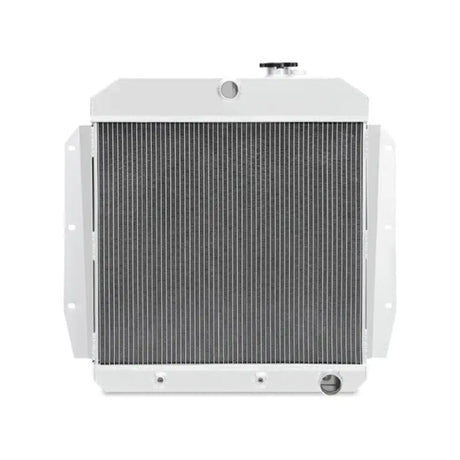 White aluminum radiator for Chevrolet truck Mishimoto 55-59 GM 3100 Series X-Line