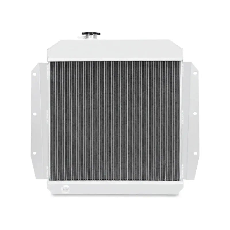 White aluminum radiator for Chevrolet truck Mishimoto 55-59 GM 3100 Series X-Line