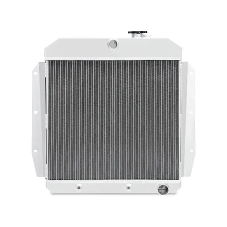 White aluminum radiator for Chevrolet truck Mishimoto 55-59 GM 3100 Series X-Line