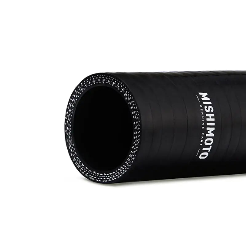 Black Mishimoto silicone upper radiator hose for Ford Mustang 67-69 radiator upgrade