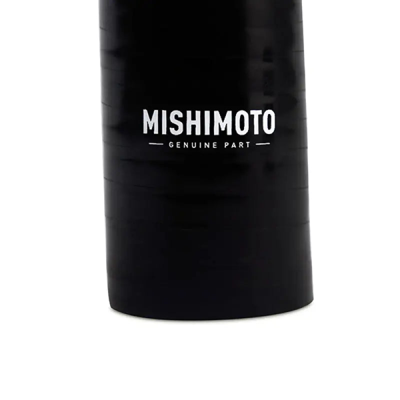 Black Mishimoto silicone upper radiator hose for Ford Mustang 67-69 radiator upgrade