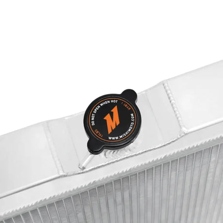 Aluminum radiator with black cap for Ford Mustang big block models