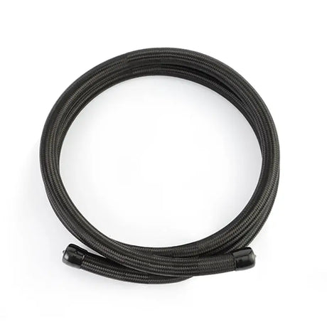 Braided black hose with fittings for Mishimoto 6ft stainless steel braided line