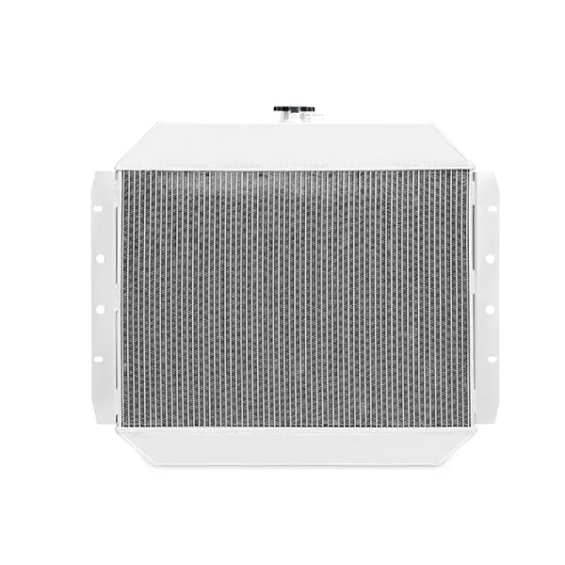 White aluminum radiator for Ford F-Series Mishimoto X-Line Aluminum Radiator upgrade