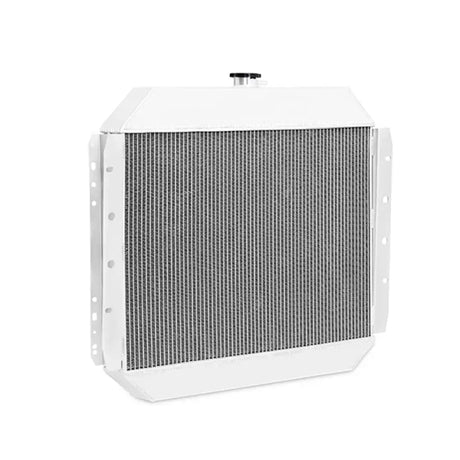 White aluminum radiator for Ford F-Series X-Line Aluminum Radiator upgrade