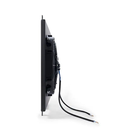 Black radiator fan with wiring for Ford Mustang aluminum fan shroud replacement
