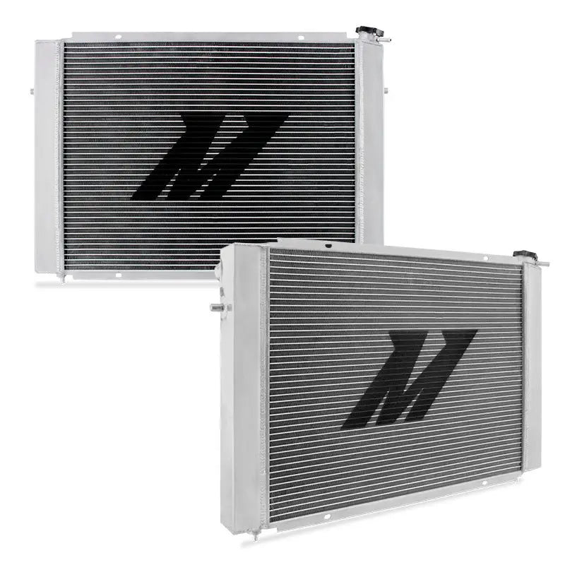 Two aluminum radiators for improved cooling efficiency in Holden Commodore VP/VR/VS V8