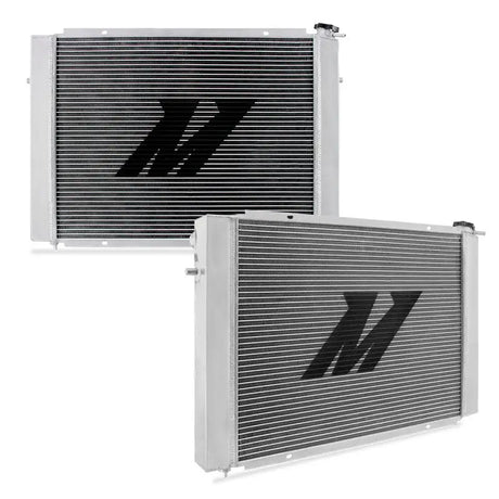 Two aluminum radiators for improved cooling efficiency in Holden Commodore VP/VR/VS V8