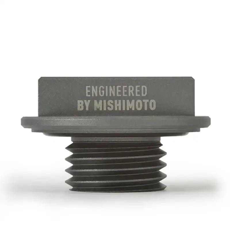 Mishimoto 87-01 Ford Mustang Hoonigan Oil Filler Cap - Silver - Truck & Automotive
