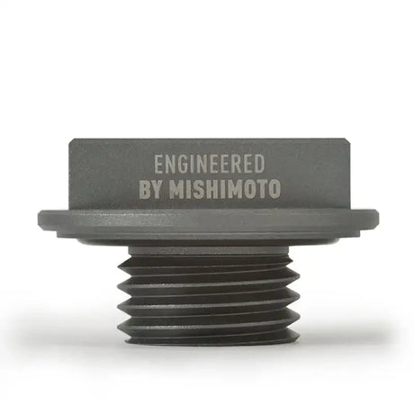 Mishimoto 87-01 Ford Mustang Hoonigan Oil Filler Cap - Silver - Truck & Automotive