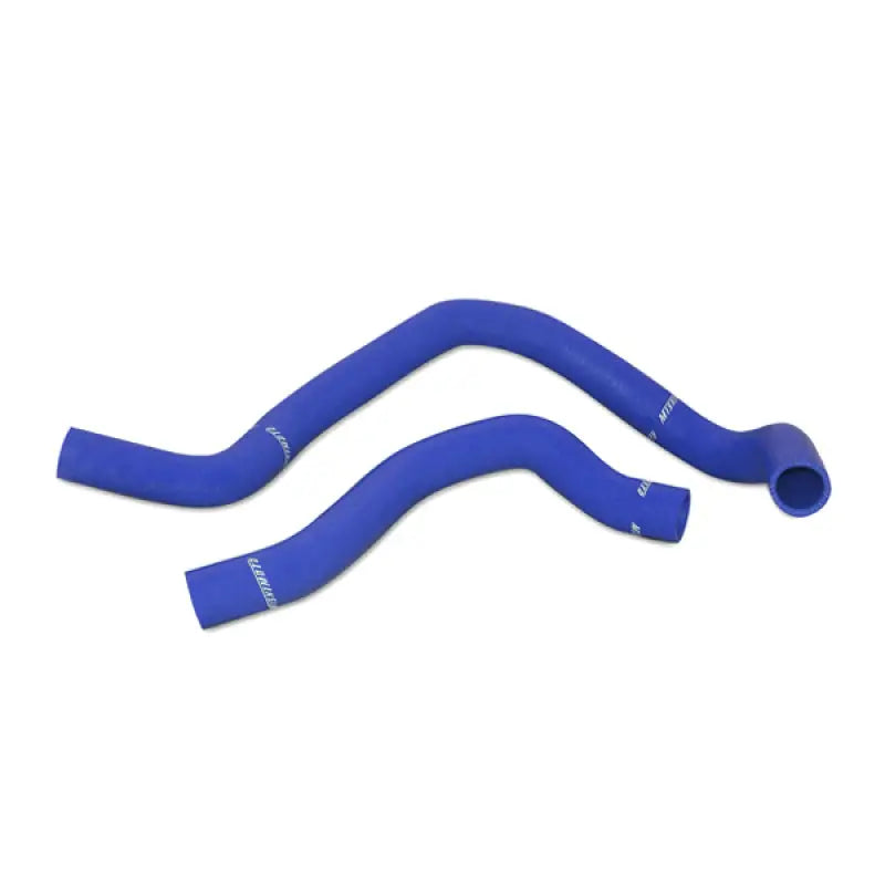 Blue silicone radiator hoses for Honda Civic B16 from Mishimoto hose kit