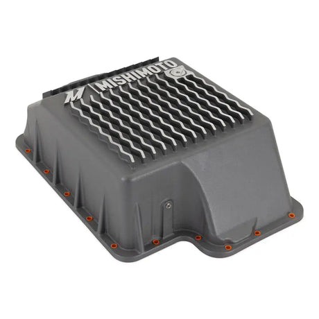 Mishimoto 89-10 Powerstroke E4OD 4R100 5R110 Trans Pan Cast GR - Truck & Automotive