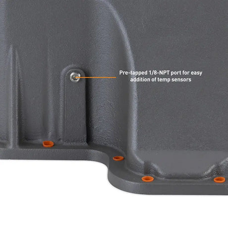 Mishimoto 89-10 Powerstroke E4OD 4R100 5R110 Trans Pan Cast GR - Truck & Automotive