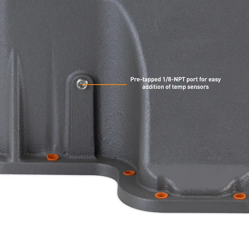 Mishimoto 89-10 Powerstroke E4OD 4R100 5R110 Trans Pan Cast GR - Truck & Automotive