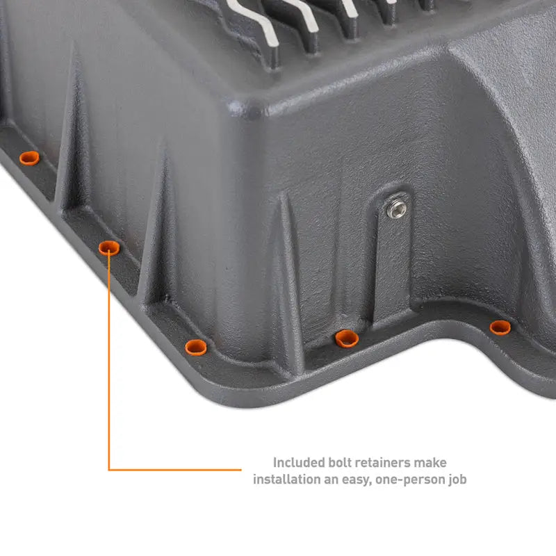 Mishimoto 89-10 Powerstroke E4OD 4R100 5R110 Trans Pan Cast GR - Truck & Automotive