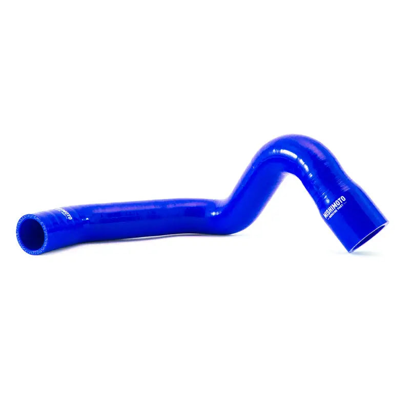 Blue silicone coolant hose from Mishimoto Jeep Cherokee 4.0 silicone hose kit