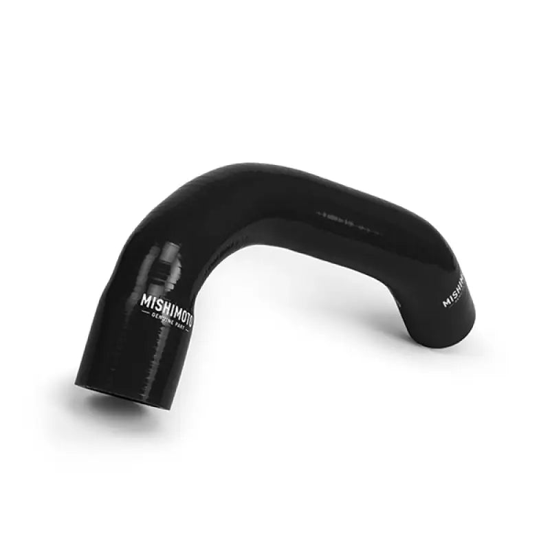 Black silicone coolant hose from Mishimoto Jeep Wrangler YJ hose kit for durability