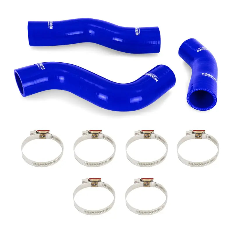 Mishimoto MMHOSE-LCR-92BL Mishimoto 92-97 Land Cruiser 4.5L I6 Silicone Radiator Hose Kit - Blue