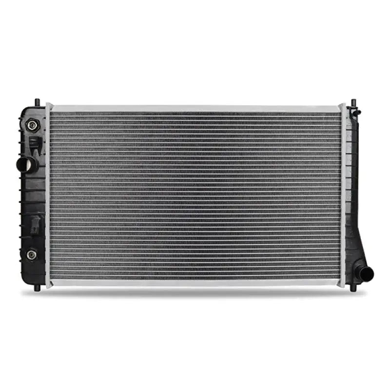 Automotive radiator with black plastic tanks for Chevrolet Cavalier Mishimoto replacement radiator