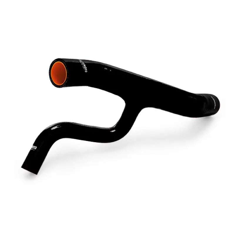 Black silicone radiator hose from Mishimoto Ford F-150 radiator hose kit