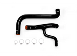 Black silicone radiator hose kit with clamps for Ford F-150 4.6L — durable radiator hose kit