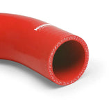 Red silicone hose from Mishimoto Subaru Impreza RS 2.5L silicone hose kit