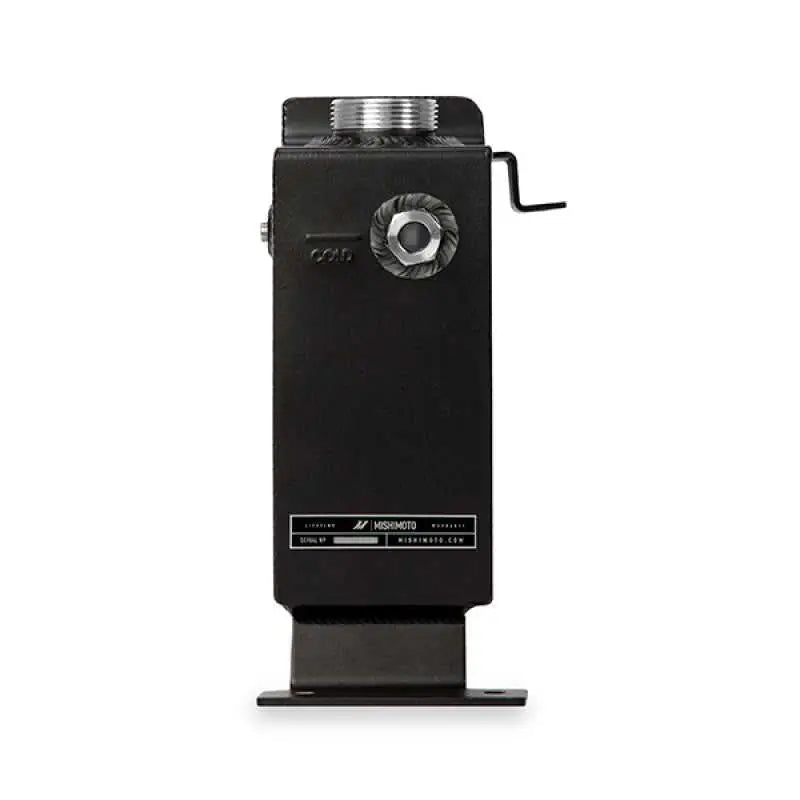 Mishimoto 99-03 Ford 7.3L Powerstroke Aluminum Degas Tank - Micro-Wrinkle Black 