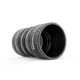 Mishimoto 99-03 Ford 7.3L Powerstroke PSD Intercooler Pipe/Boot Kit - Wrinkle Black - Truck & Automotive