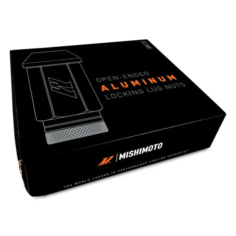 Mishimoto Aluminum Locking Lug Nuts M12x1.25 20pc Set Red - Wheel and Tire Accessories