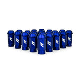 Mishimoto Aluminum Locking Lug Nuts M12x1.5 20pc Set Blue - Truck & Automotive