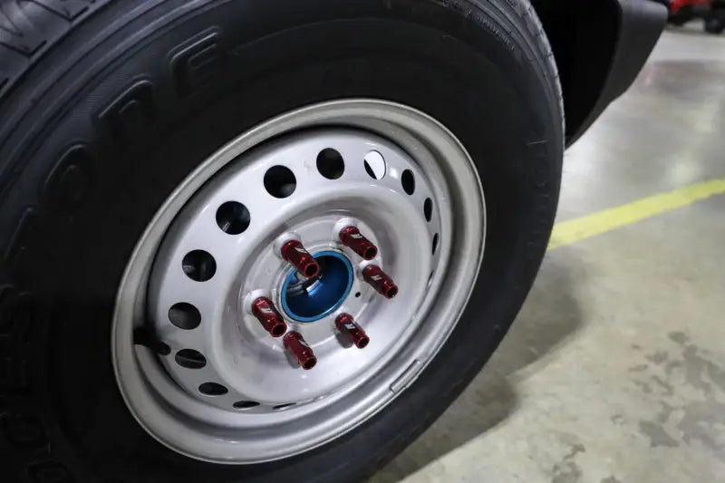 Mishimoto Aluminum Locking Lug Nuts M12x1.5 27pc Set Red - Truck & Automotive