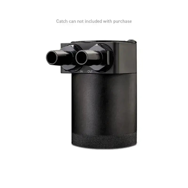 Mishimoto 2pcs. M20x1.5 1/2in Aluminum Catch Can Fittings - Black - Mishimoto