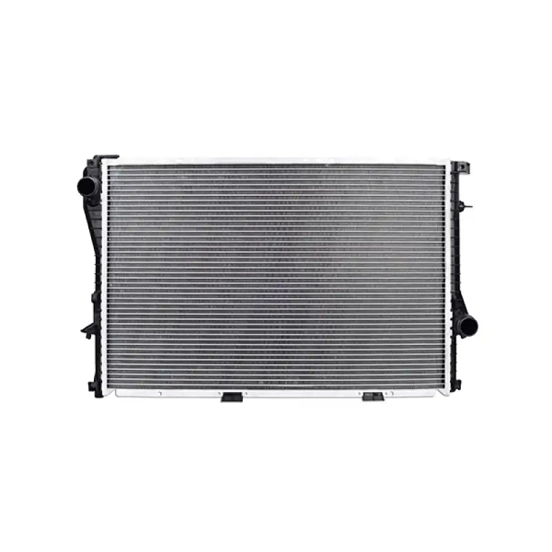 Automotive radiator with black plastic frame for Mishimoto BMW 528i replacement radiator 1999-2000