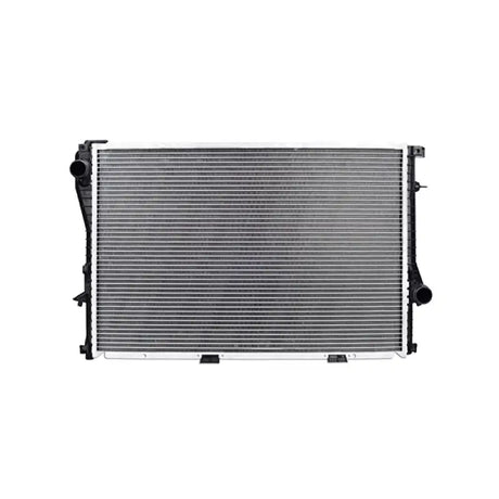 Automotive radiator with black plastic frame for Mishimoto BMW 528i replacement radiator 1999-2000