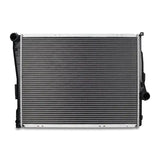 Rectangular Mishimoto BMW E46 replacement radiator for 1999-2006 BMW 3-Series