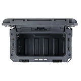 Open gray Mishimoto Borne off-road hard case for tough storage needs