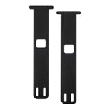 Black metal hard case mount brackets for Mishimoto Borne Off-Road Hard Case Set