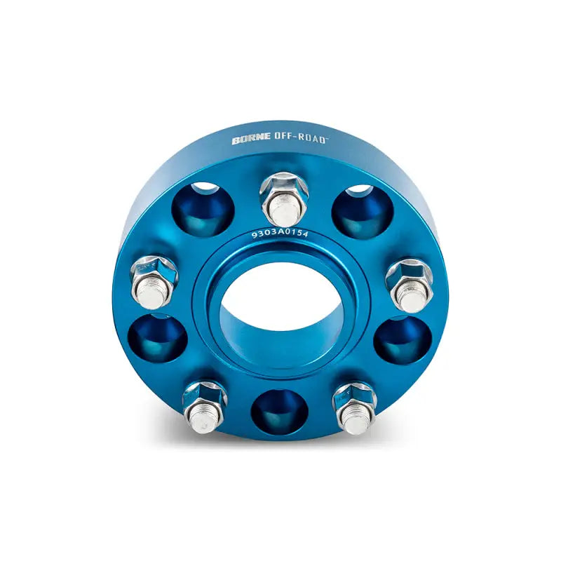 Mishimoto Borne Off-Road Wheel Spacers - 5x127 - 71.6 - 45mm - M14 - Blue - Truck & Automotive